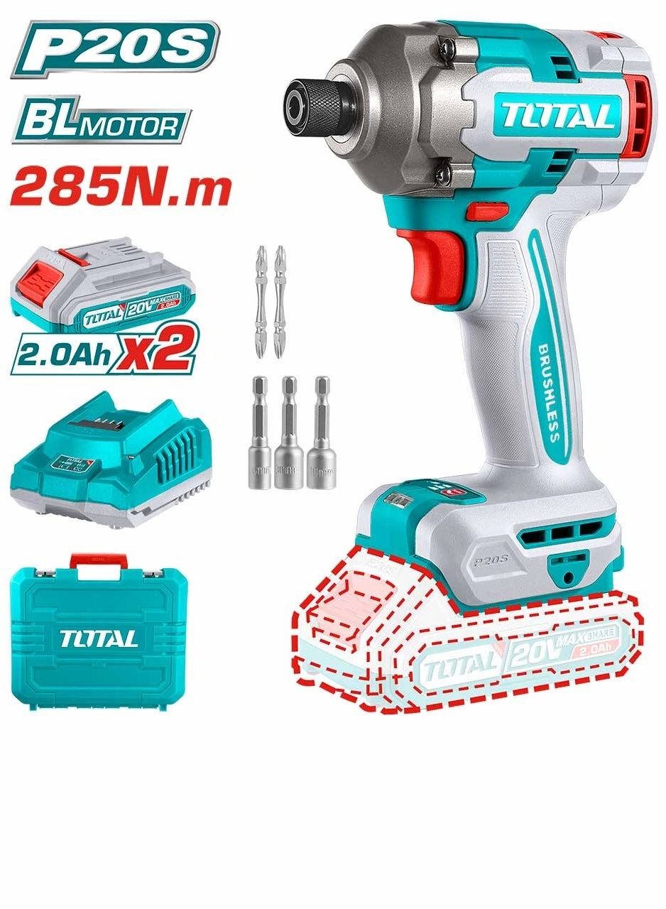 Total TIDLI20508 - 2.0 Ampere-hour