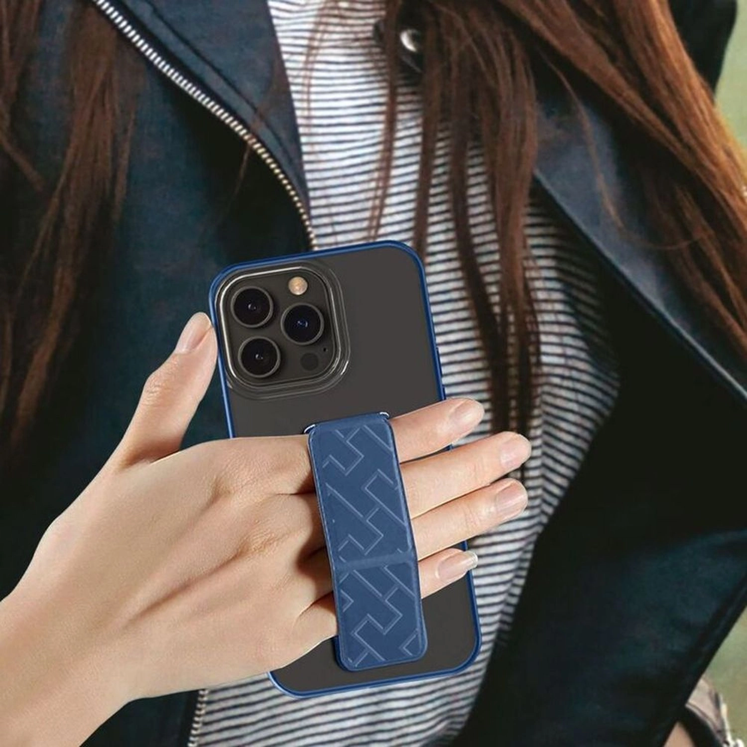 Grip Holder Case - TPU Back Case for iPhone 14 Pro