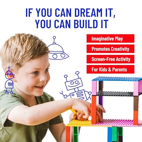Stackable Baseplates - 24pcs Rainbow