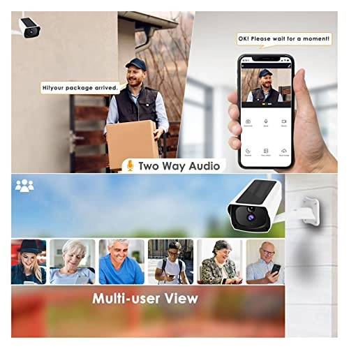 Solar Security Camera 1080P