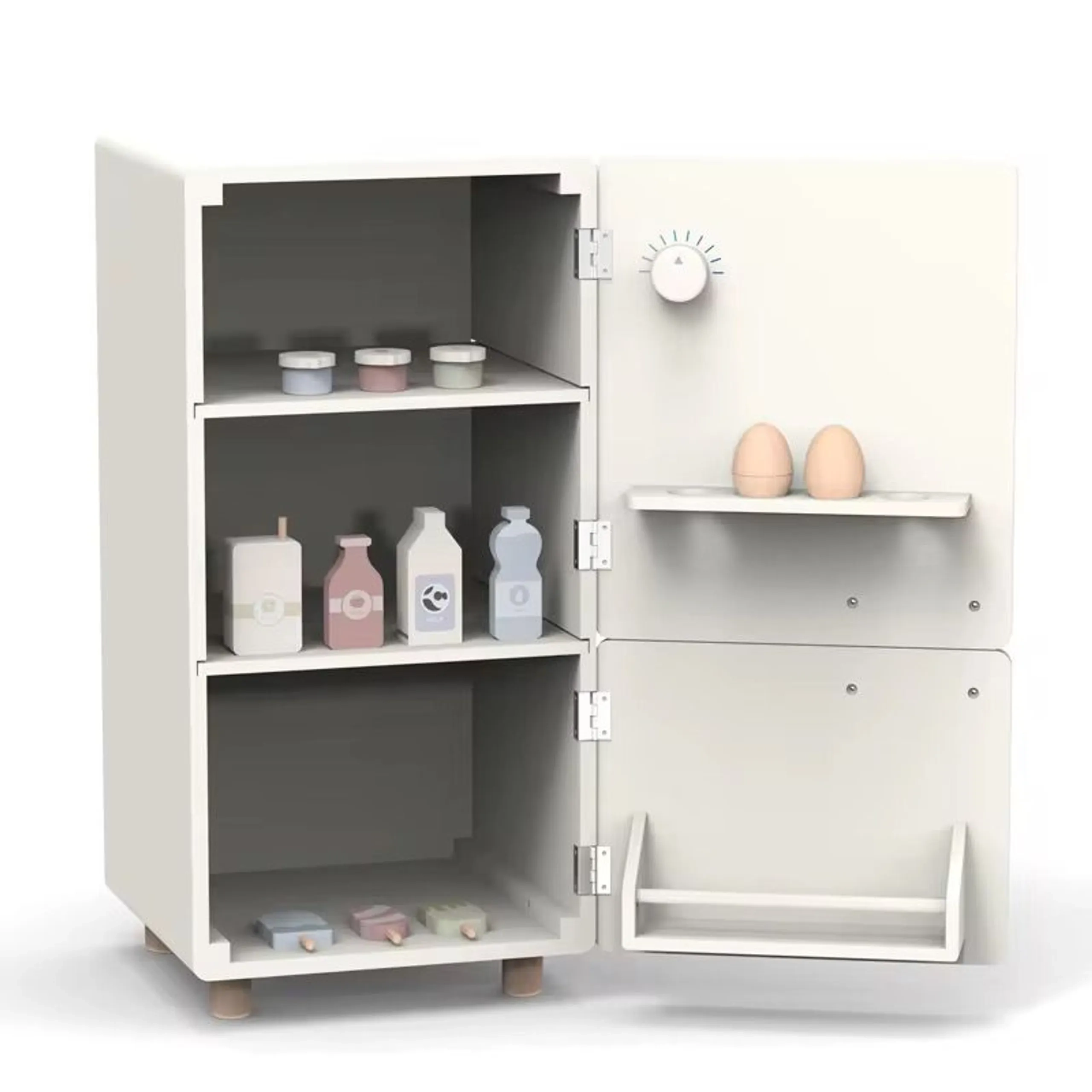 Wooden Play Fridge - 12 pcs