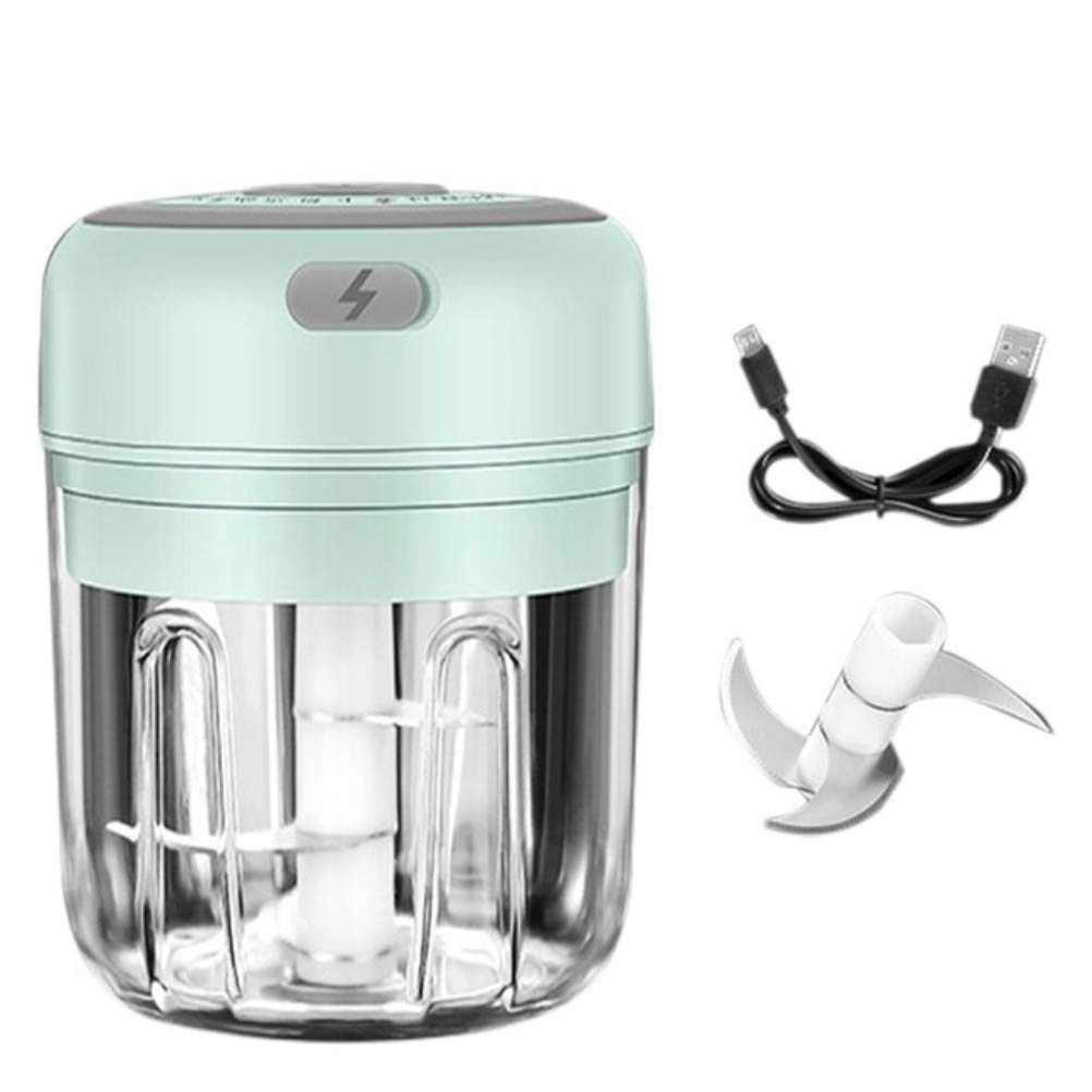 basku Garlic Onion Ginger Chopper - 250ml USB charging