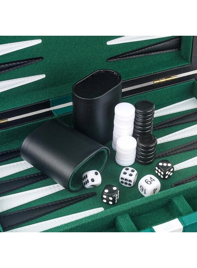 Backgammon Set - PU Leather Case