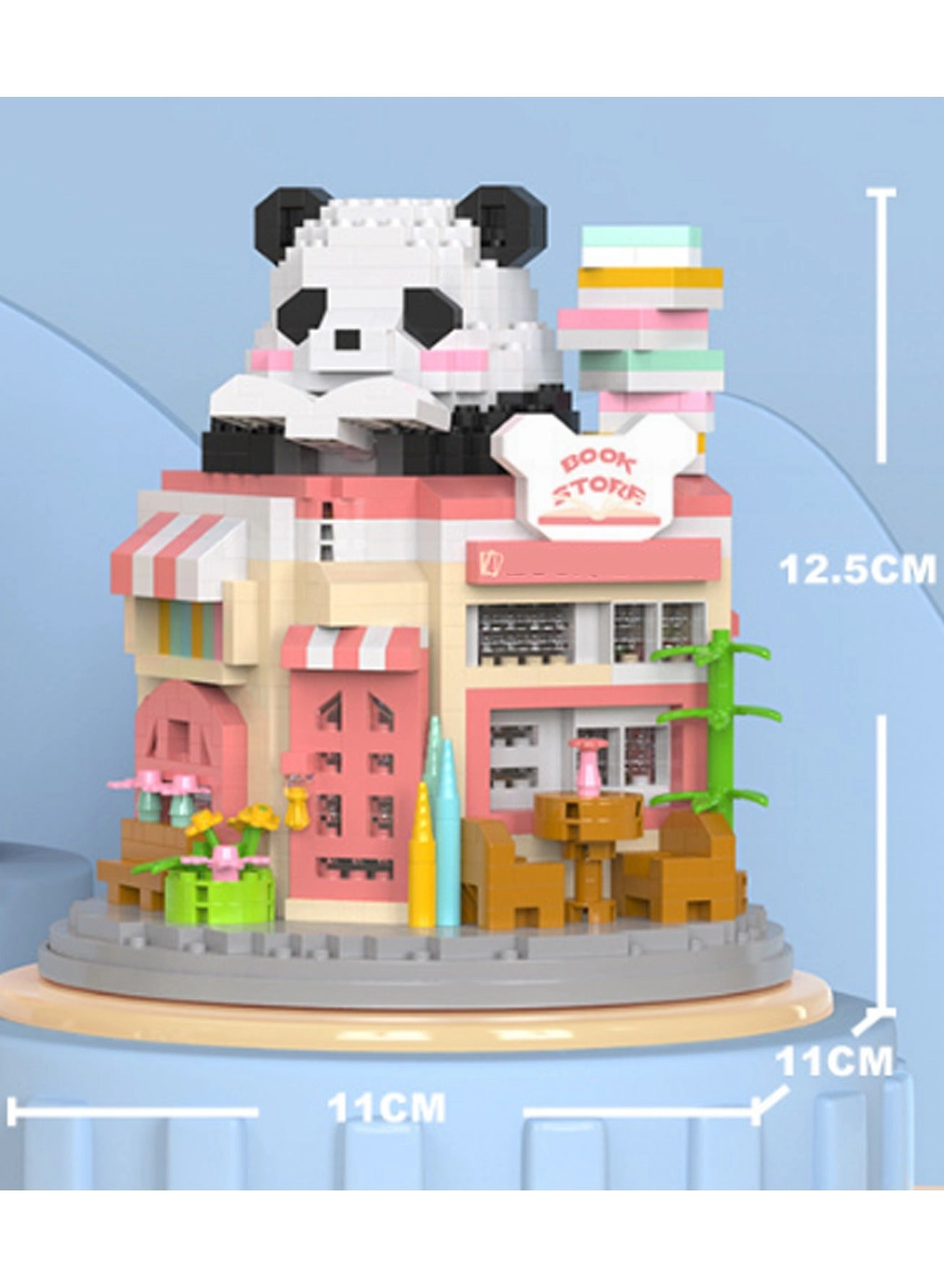 Panda Bookstore - Panda 872pcs