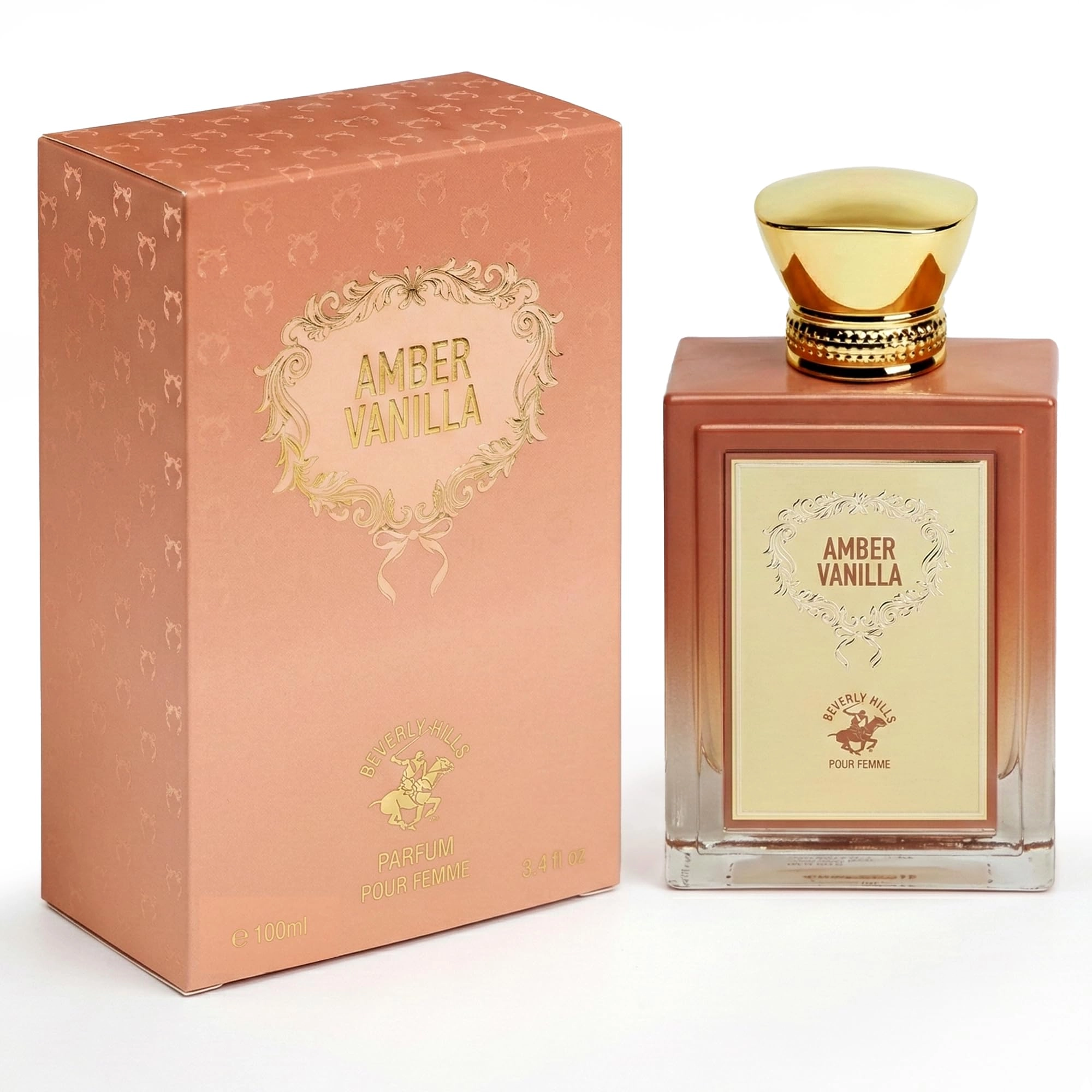 JDL Fragrances, Inc. Amber Vanilla Eau de Parfum 100ml