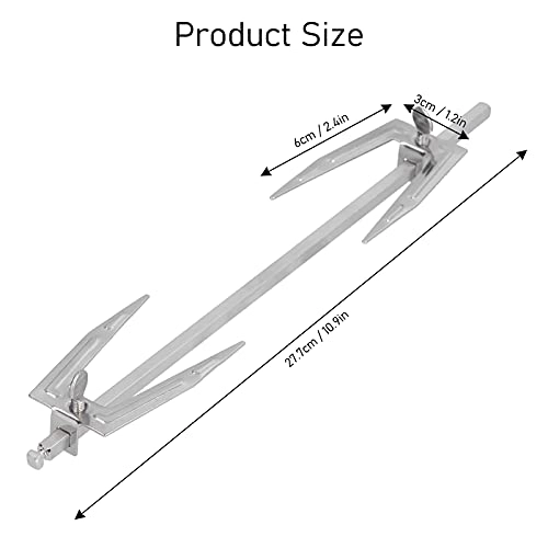 Air Fryer Fork - Stainless Steel 1 rotating shaft 2 forks