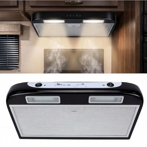 RV Range Hood - 3 Gears 12V DC