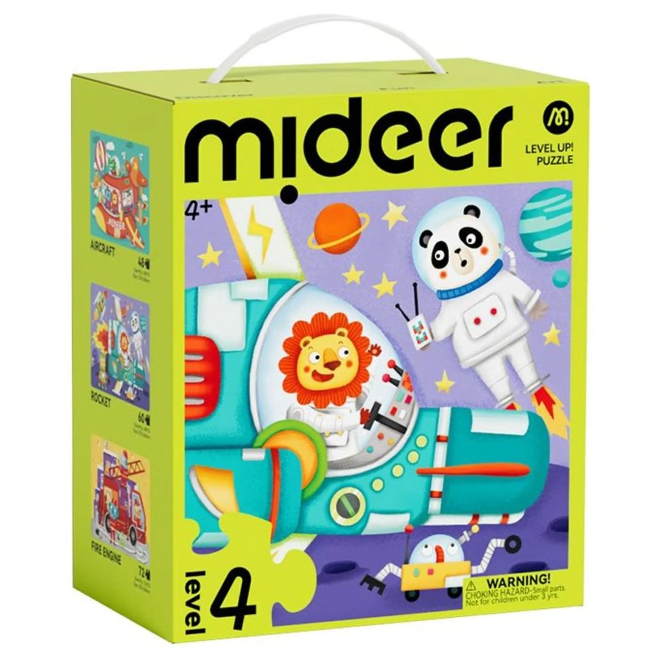 MIDEER Transportation 3-in-1 Puzzle (30654455-MD1481) - 212 pcs