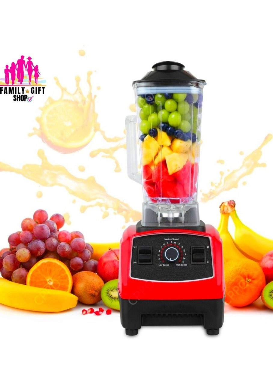 Heavy Duty Blender Mixer - BPA Free High Speed Ice Crusher