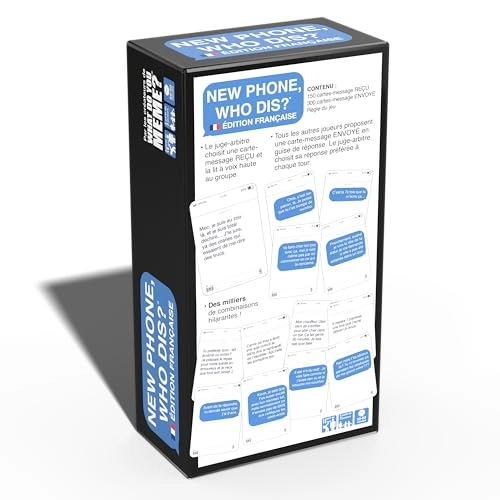 What Do You Meme: New Phone Who Dis? - Card Game (French)