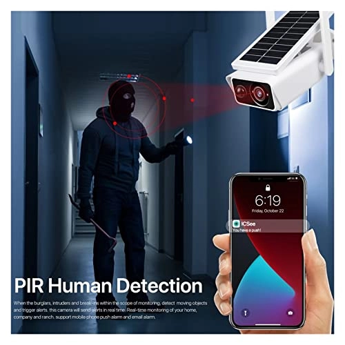 Outdoor Solar Security Camera 2K