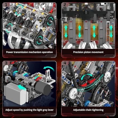 V8 Engine (WX10219-LZCAYLBD) - Science Fiction