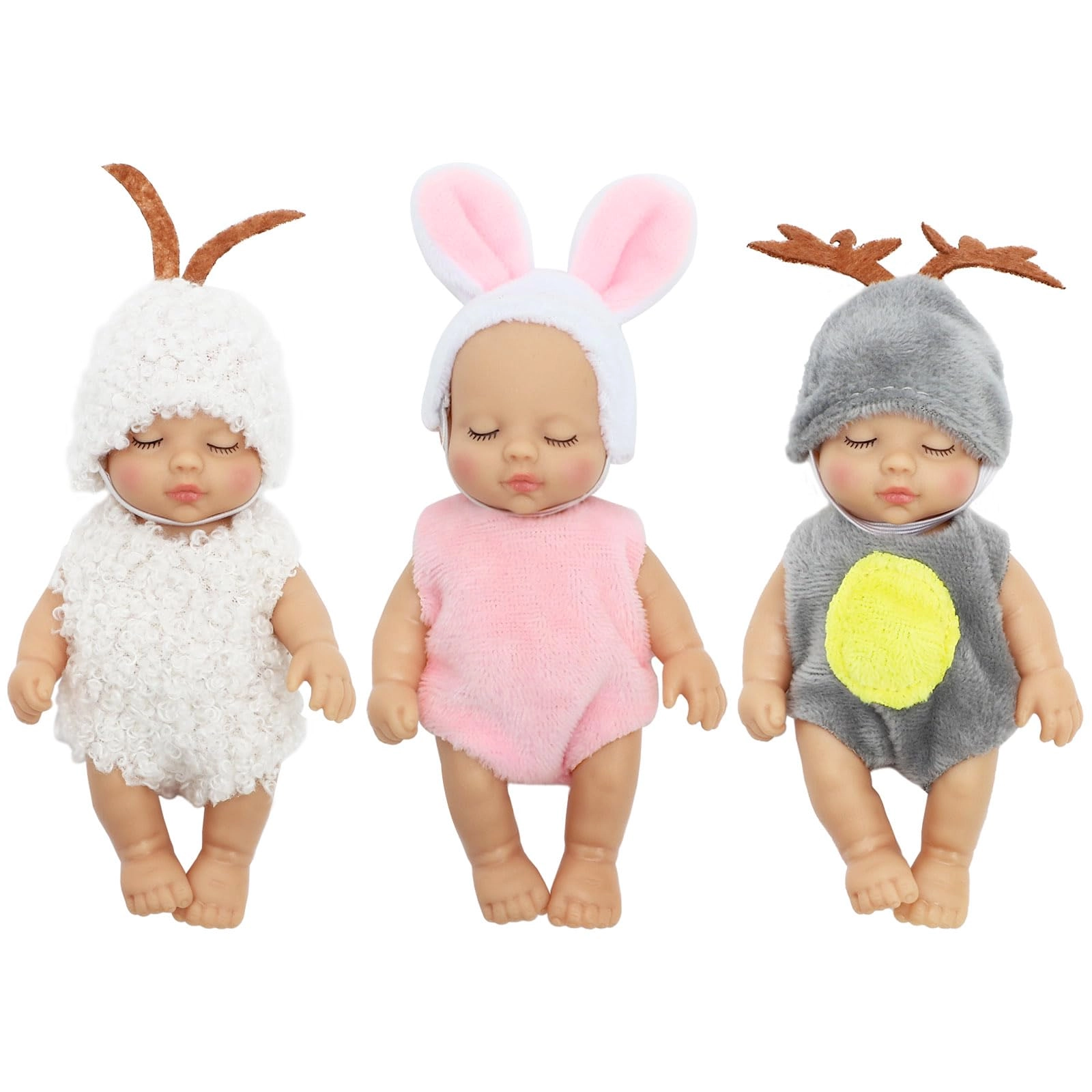 ONEST Mini Robots Car Toys - 3 Pieces Multicolor Set