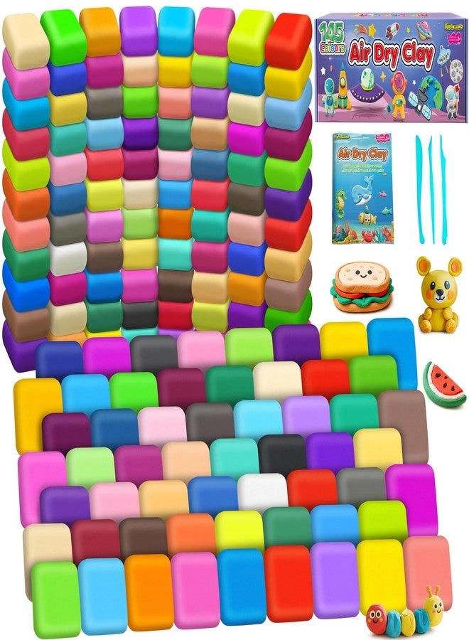 YOPINSAND Air Dry Clay - 145 Colors with Tools