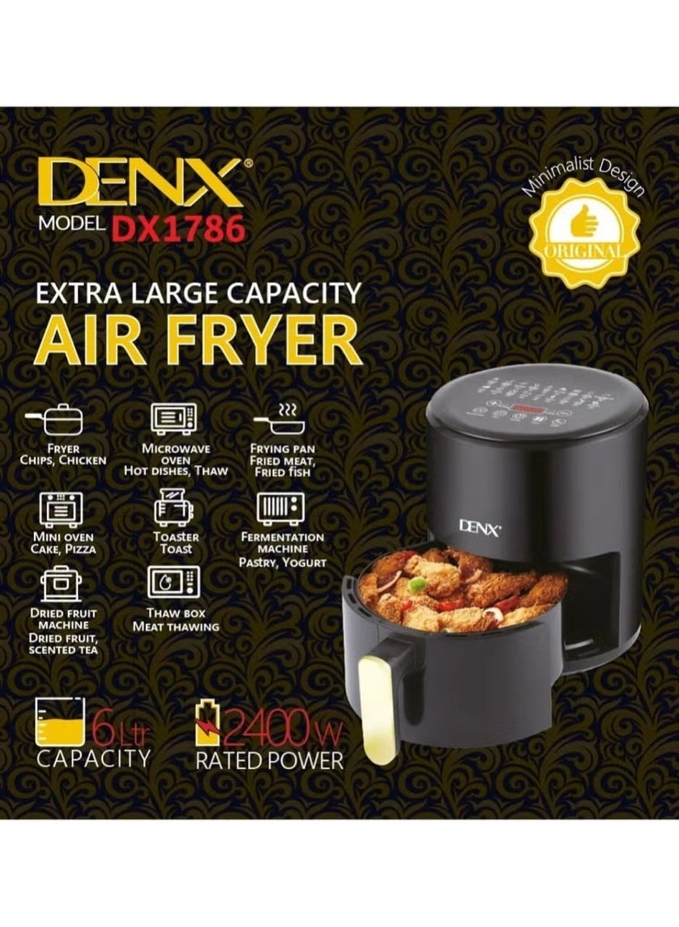 Digital Air Fryer DX1786