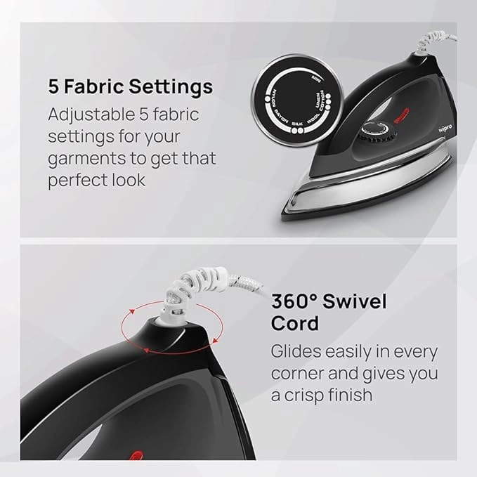 Elato GD204 - 1200W Heavyweight Dry Iron