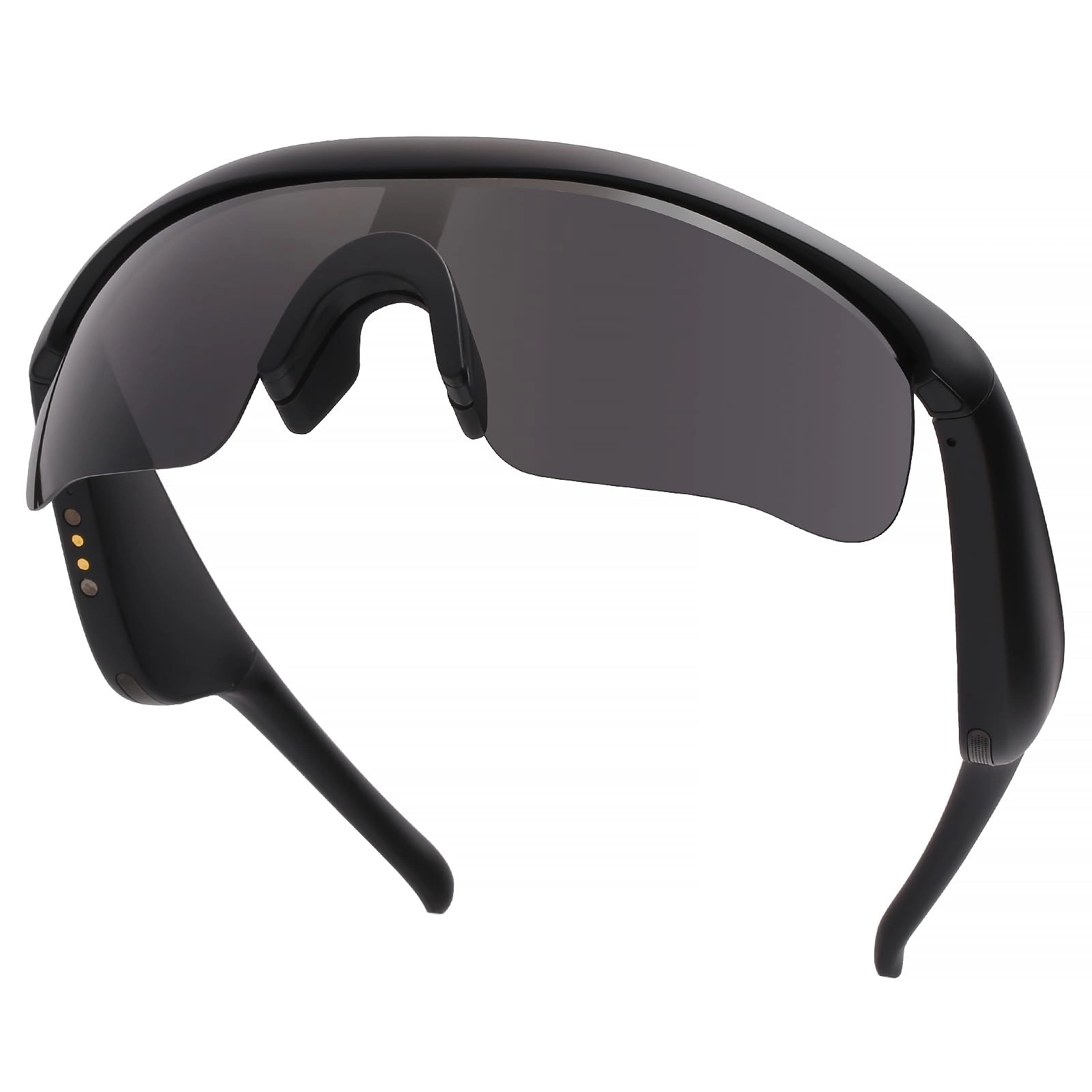 Peak Shade Smart Glasses - Black Frame-Grey Lens