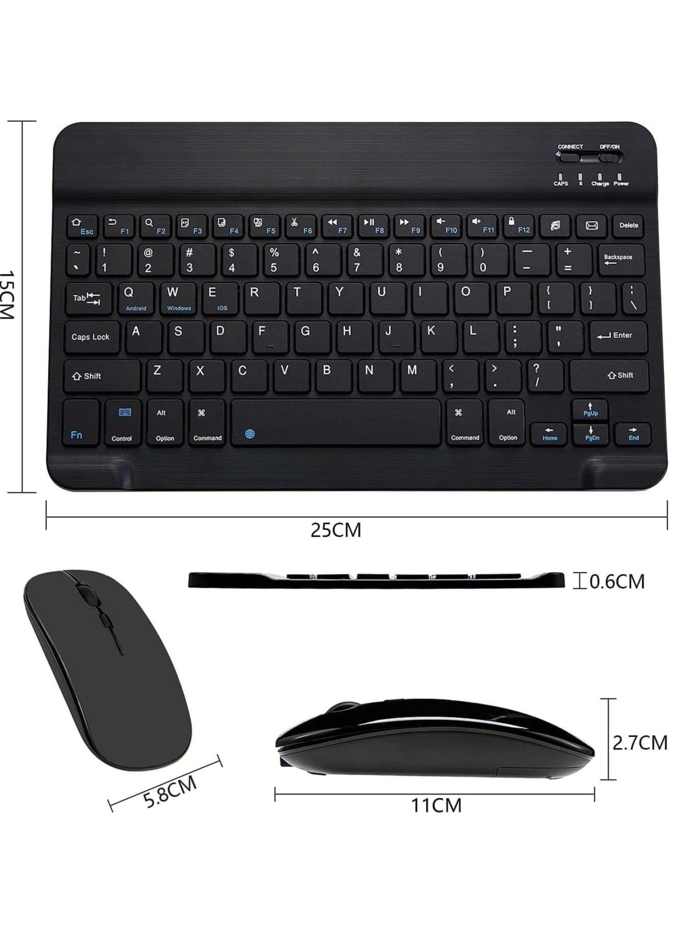 Keyboard and Mouse Combo - US Wireless