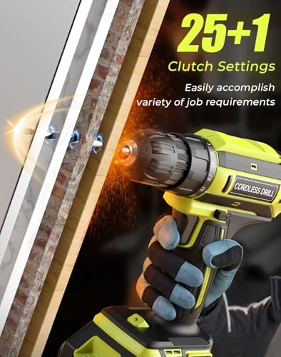 Cordless Drill Driver - 2000mAh