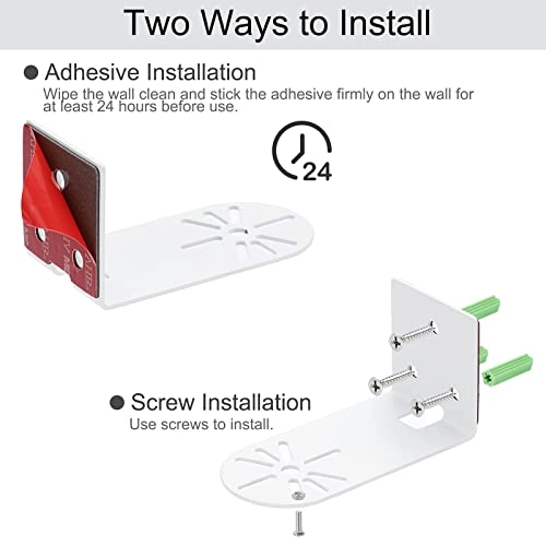 Surveillance Bracket - Metal White Set
