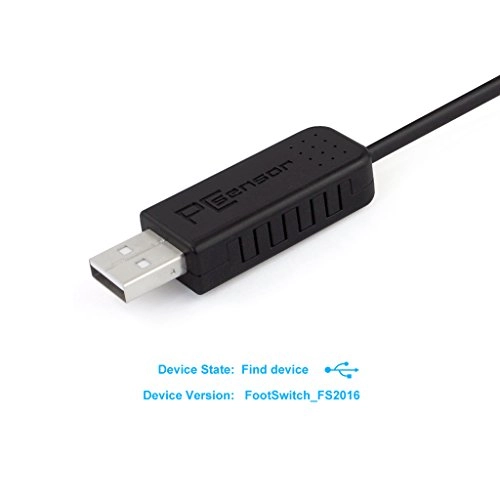 USB Double 2 Foot Switch - Wired