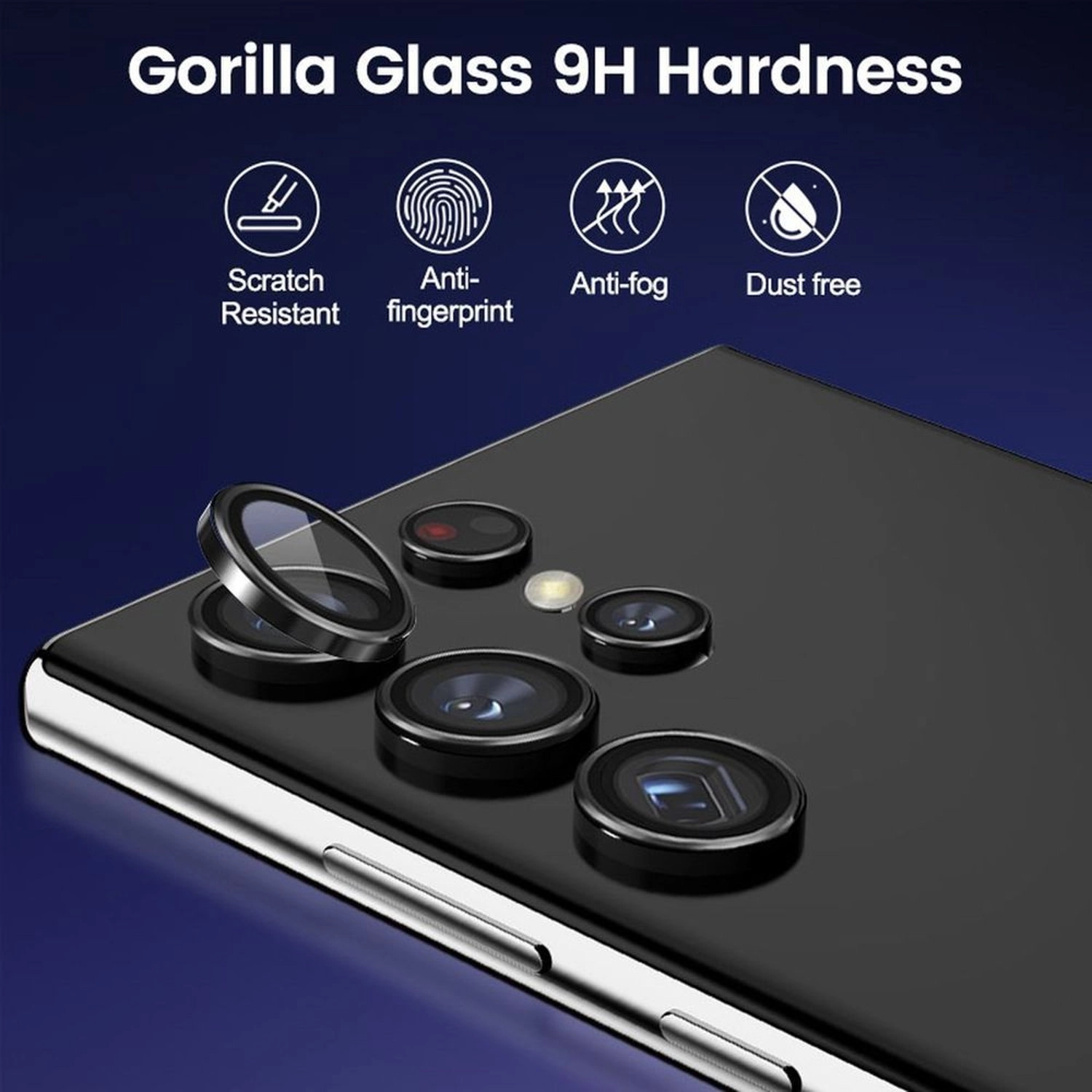 Clear Camera Lens Protector for Samsung Galaxy S24 Ultra