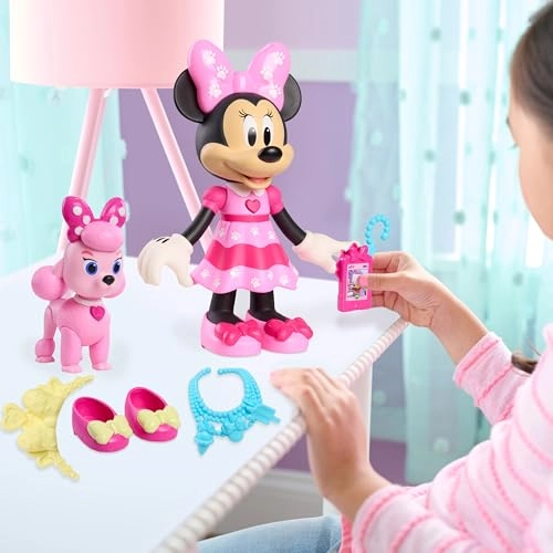 Minnie Mouse Pet Fun Doll - 10 inch Poseable Ages 3+