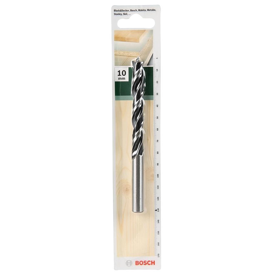 Bosch Brad Point Wood Drill Bit - 10 mm 130 mm