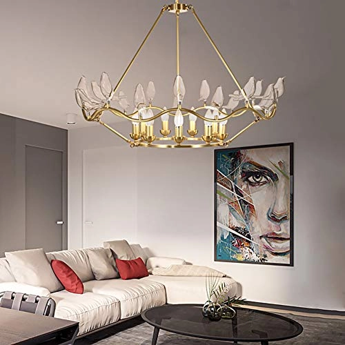 Creative Concise Glass Chandeliers - E14 4pc/6pc