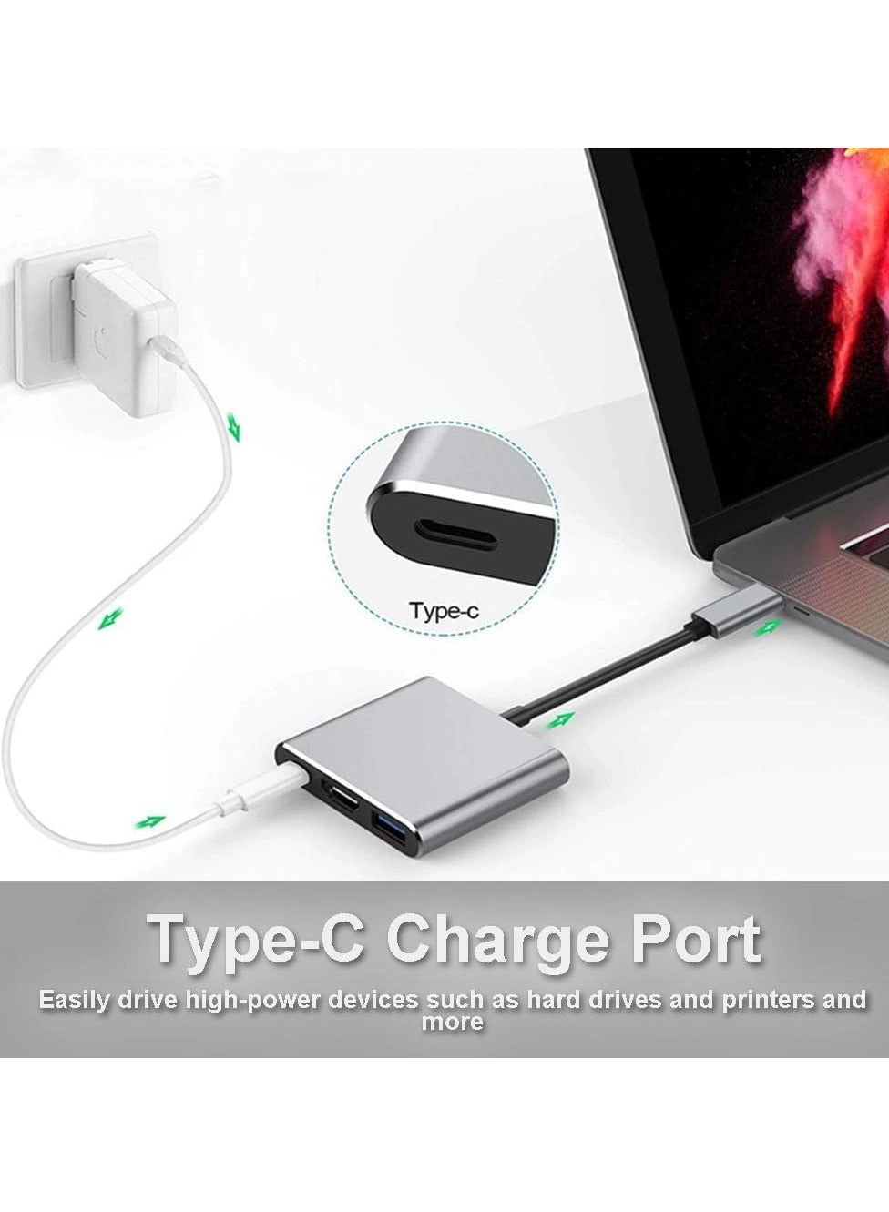 USB C Hub - USB-C Gen 2 4K