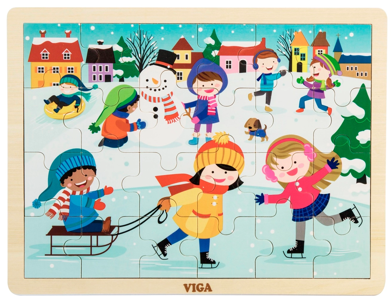 Winter Puzzle (SW-51272) - 24 pcs