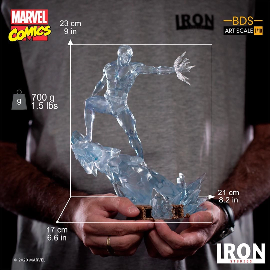 Iceman BDS Art Scale 1/10 - Marvel Comics - Limited edition Made in polystone Hand painted
