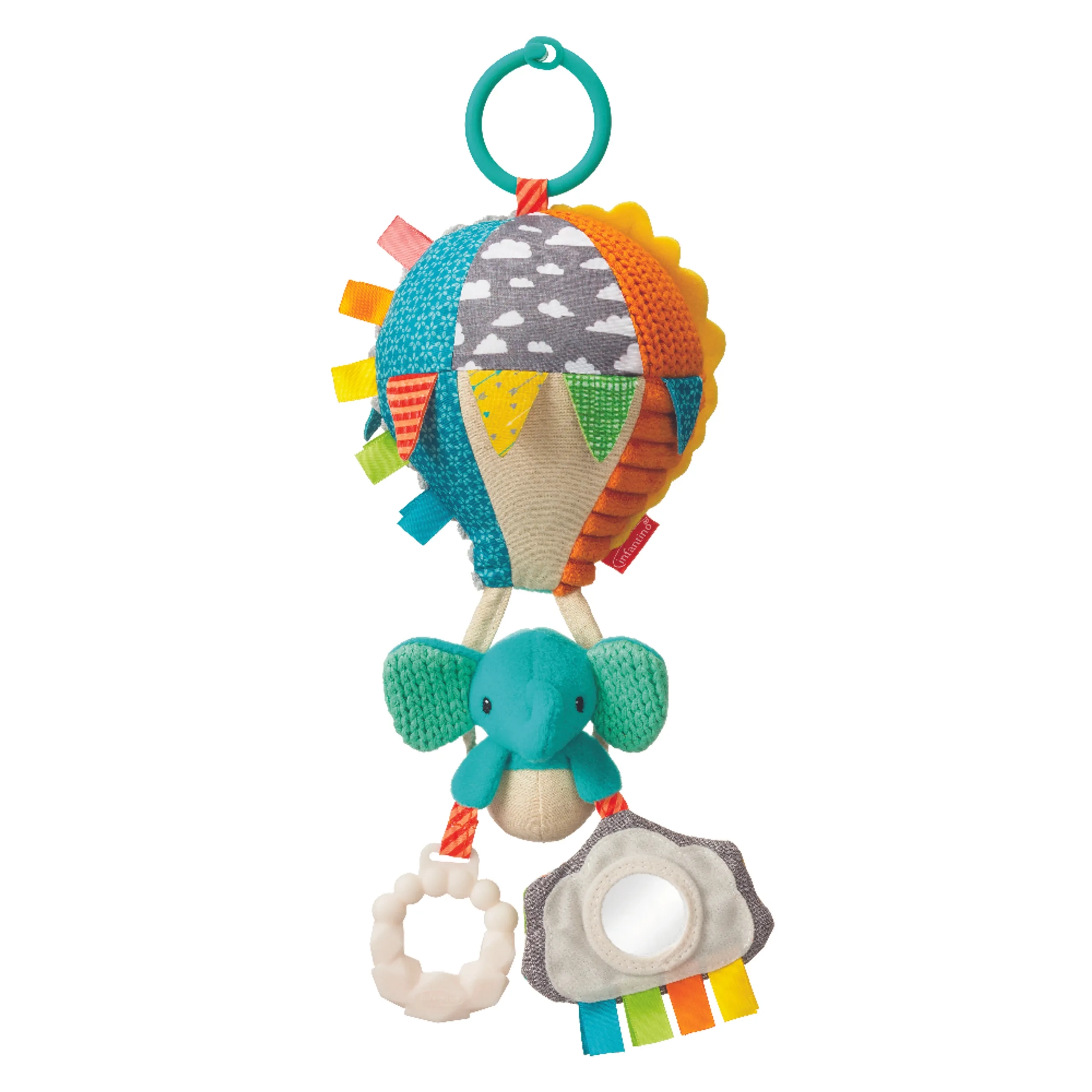 Infantino Chime And Go Tag Along Pal Narwhal - 0 month