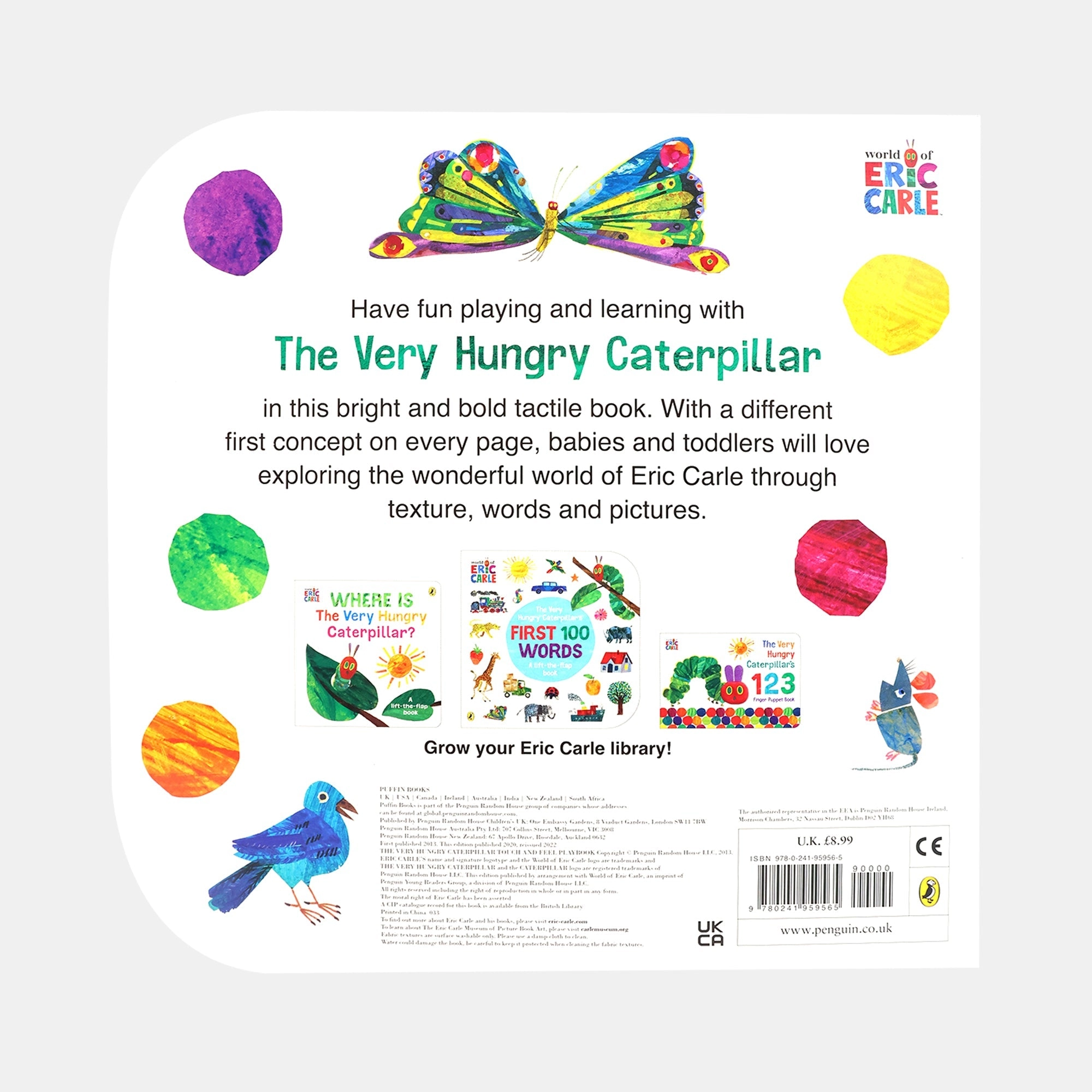 The Very Hungry Caterpillar - Touch and Feel Playbook