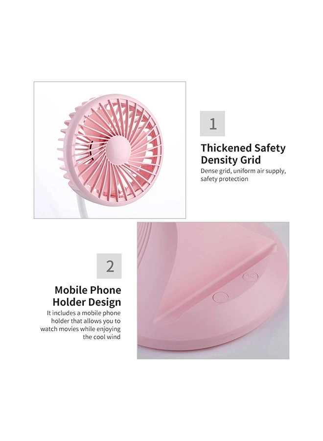 Personal Handheld Fan - Instant Cooling Rechargeable 3 Speed