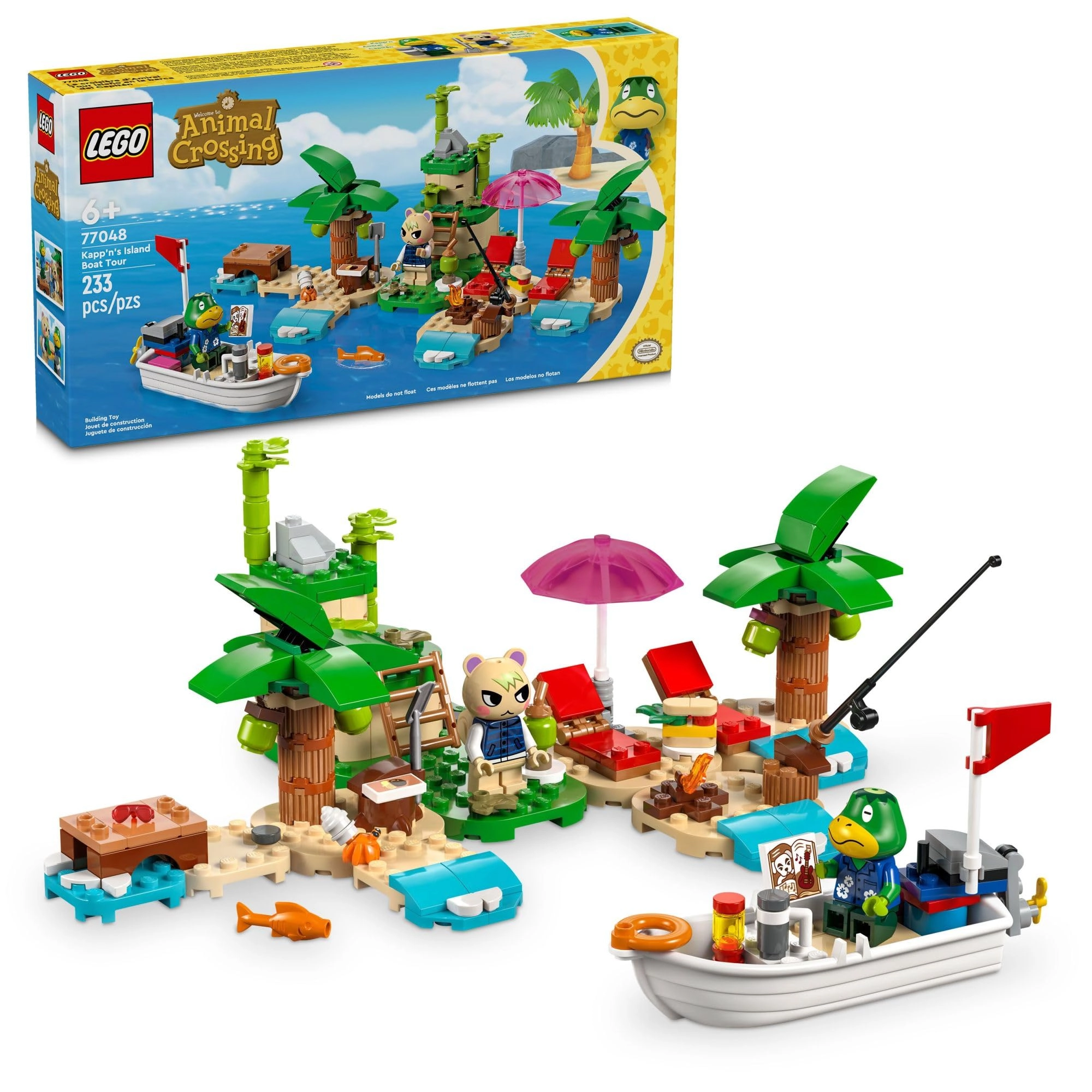 Animal Crossing Kapp’n’s Island Boat Tour (77048)