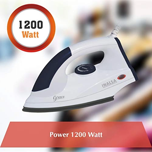 Grace - 1200W Non Stick Coated Sole Plate