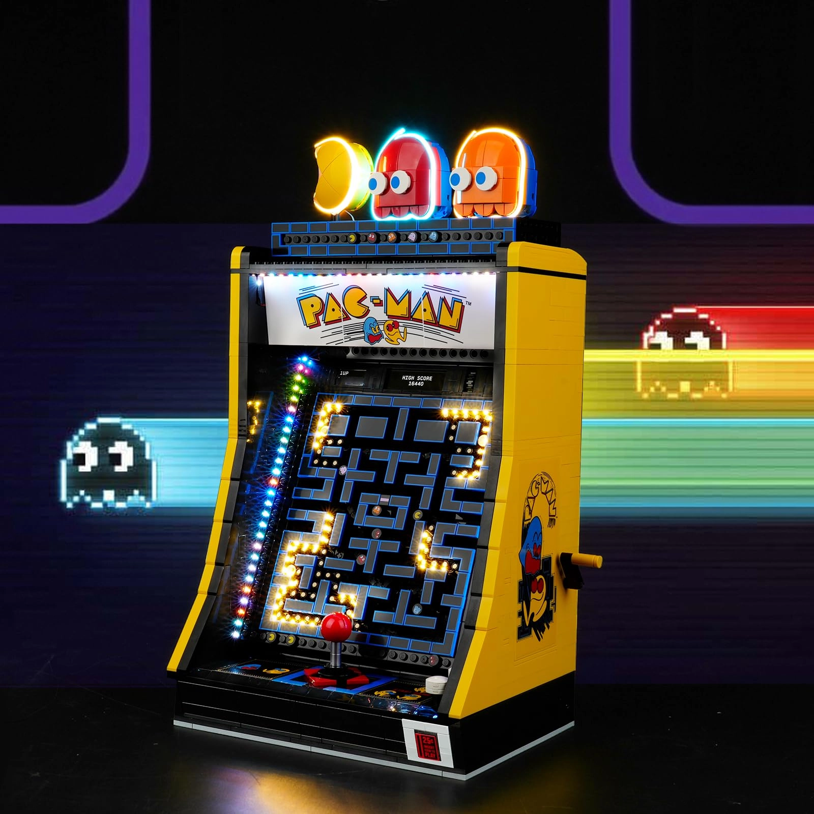 cooldac LED Light Set for LEGO 10323 PAC-Man Arcade - Plastic PAC-Man 1