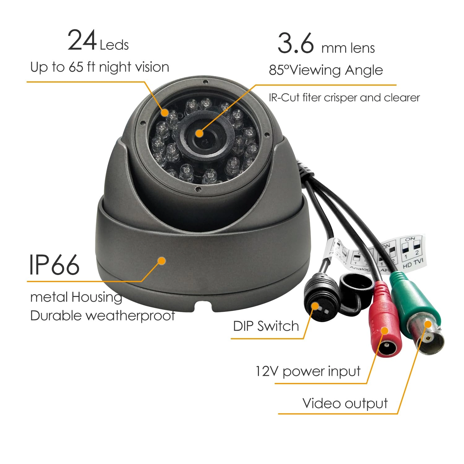 Security Dome Camera 1080P