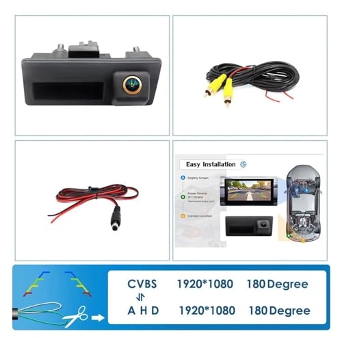 HD Car Rear View Camera - Wire AHD1080P