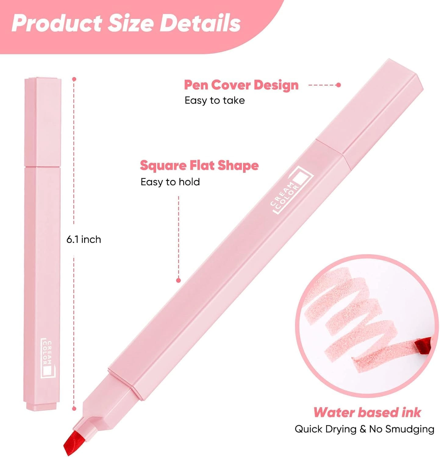 Cute Highlighters - Multicolor Chisel Tip