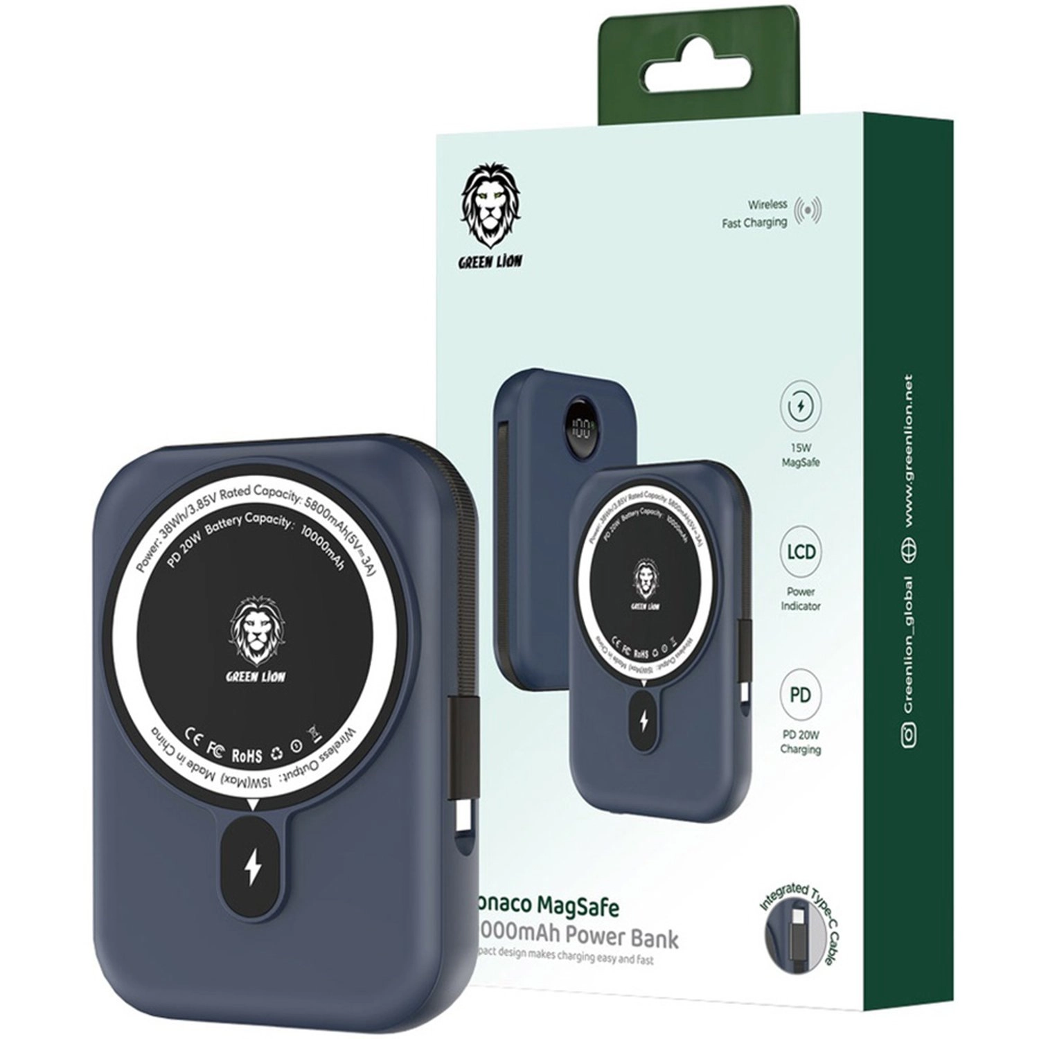 Monaco - 10000 Watt-hour 15 Watt MagSafe