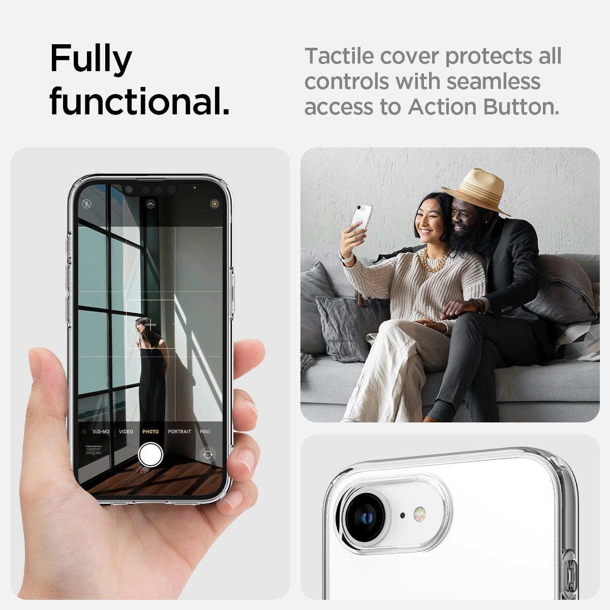 Liquid Crystal MagFit Clear Case with MagSafe for iPhone 16