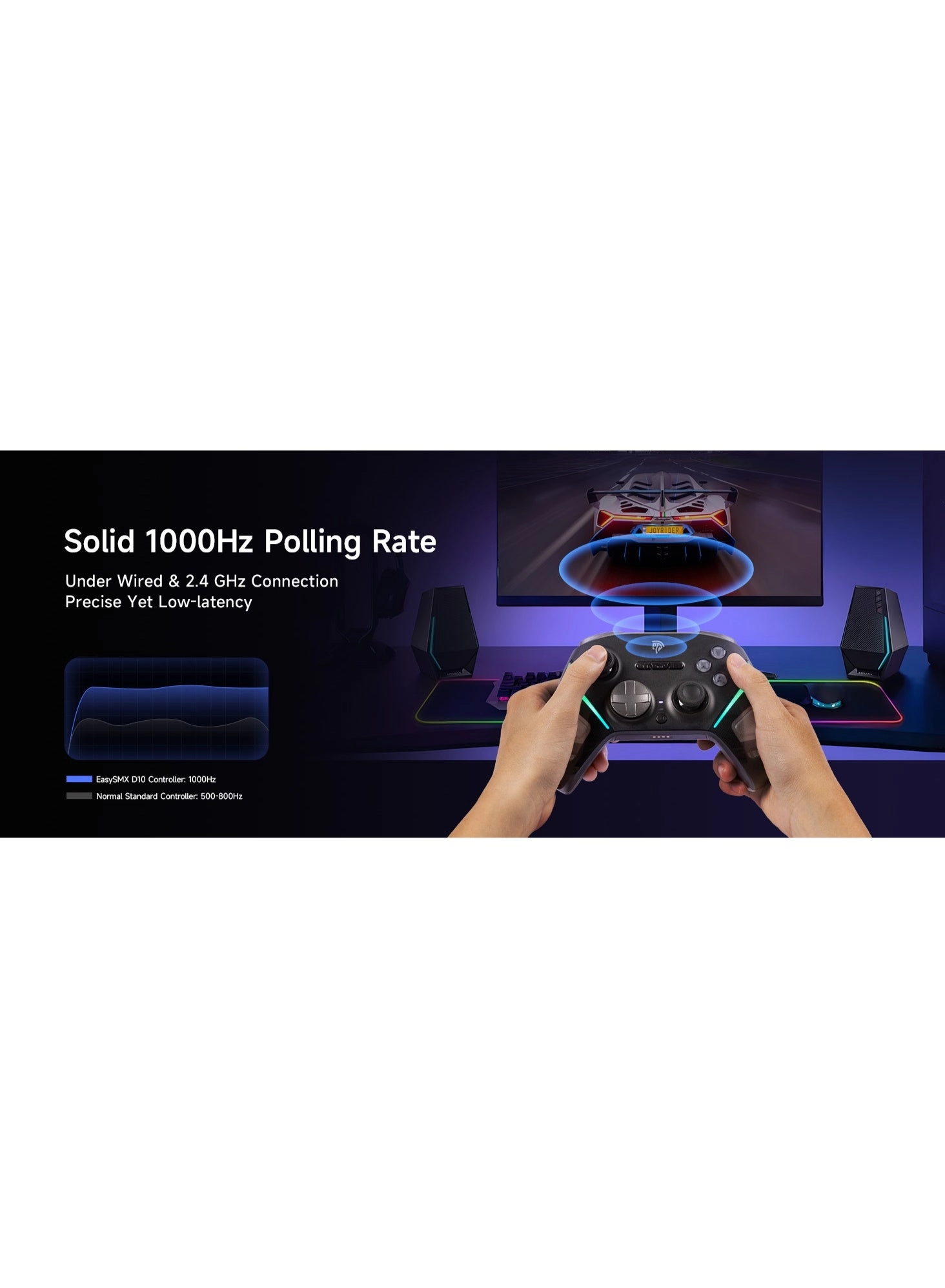 EasySMX D10 - GREEN PC/Steam/iPhone/Android/Switch