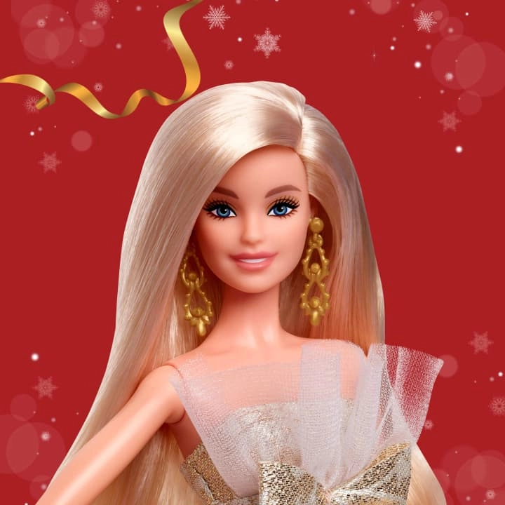 Barbie Holiday Doll - Blonde Hair Ages 6+