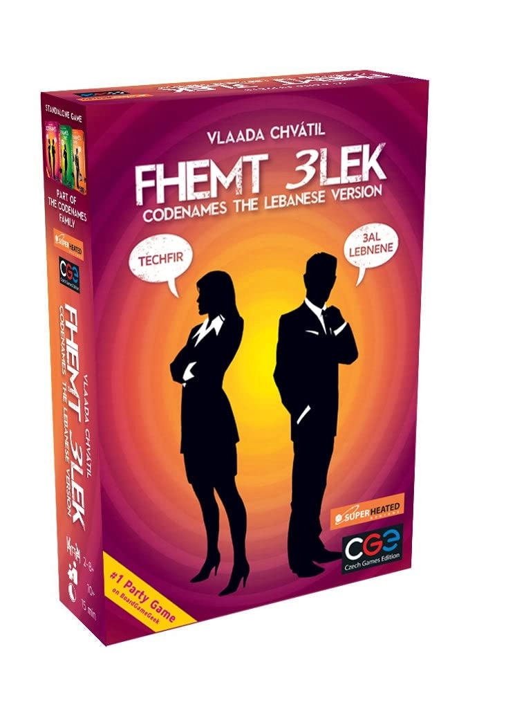 Fhemt 3lek - Lebanese Codenames Party Game (English, Arabic)