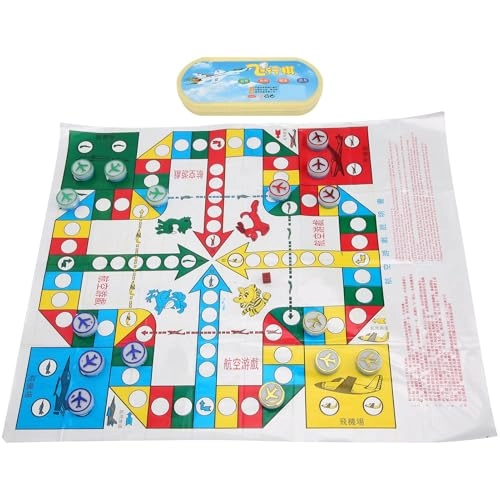 Flying Chess - Plastic Oval Box