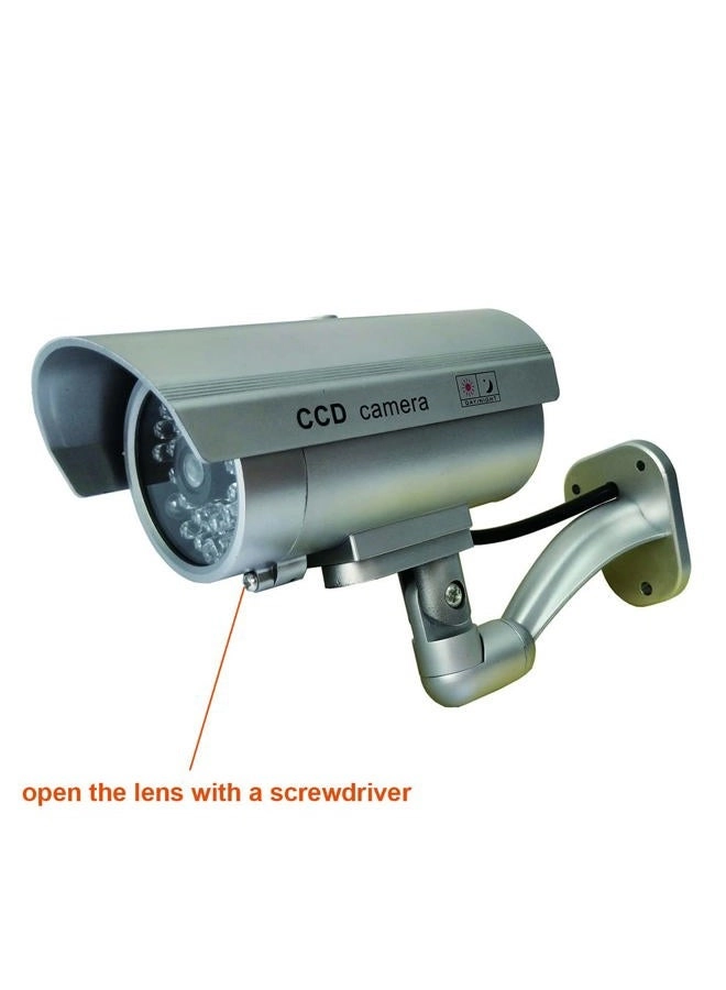 Dummy Security Camera Bullet - Indoor or Outdoor Pack