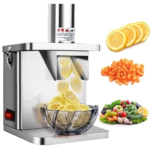 Commercial Vegetable and Fruit Dicer Machine - Electric