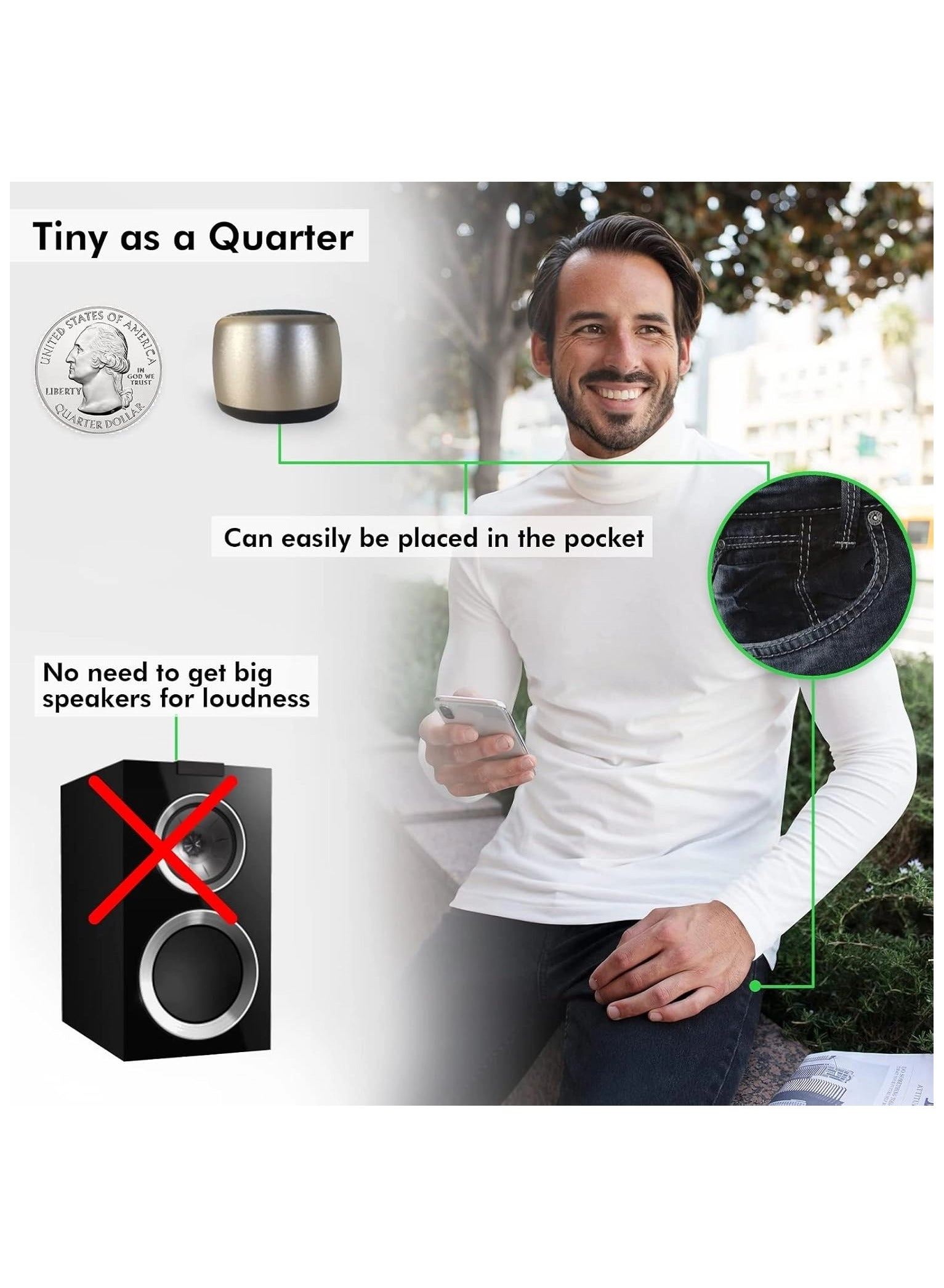 Wireless Bluetooth Portable Speaker